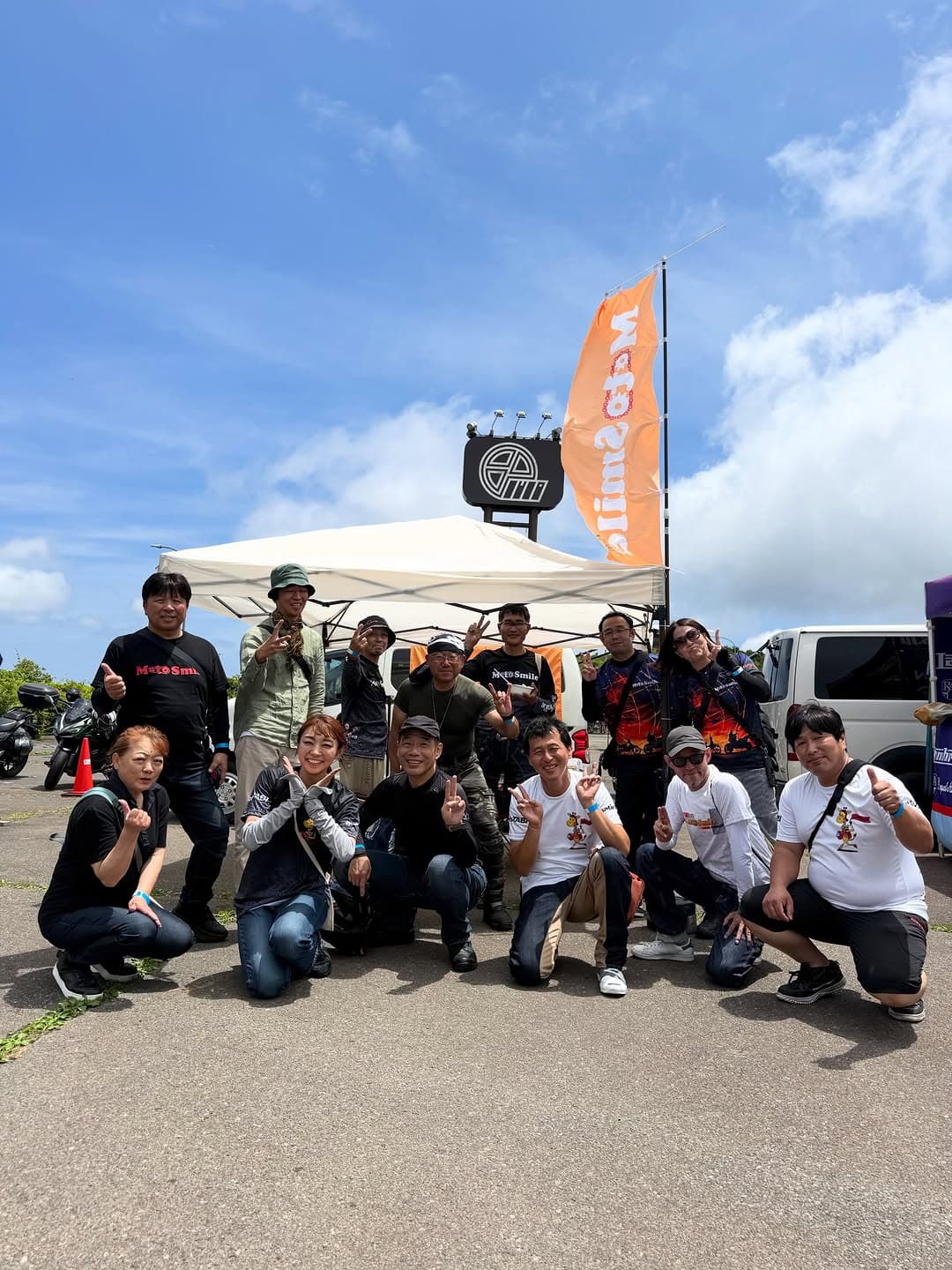 「単車倶楽部ミーティング」(バイカーズパラダイス南箱根)に出演・MotoSmileブース出展