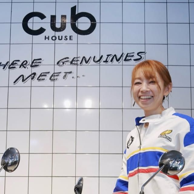 タイのCubHOUSE店舗を訪問する岸夏苗 / Kanae Kishi visiting a CubHOUSE location in Thailand